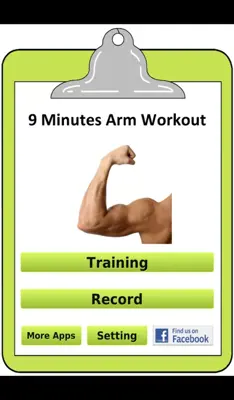 9 Minutes Arm Workout android App screenshot 1